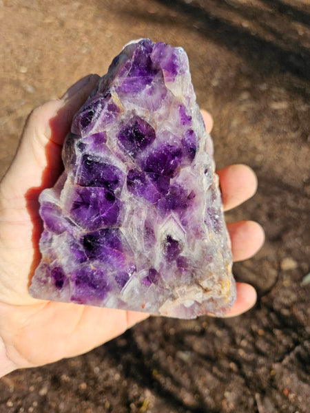 Polished  Amethyst. Rwanda AMP111