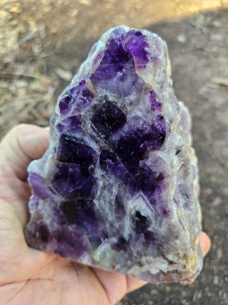 Polished  Amethyst. Rwanda AMP111