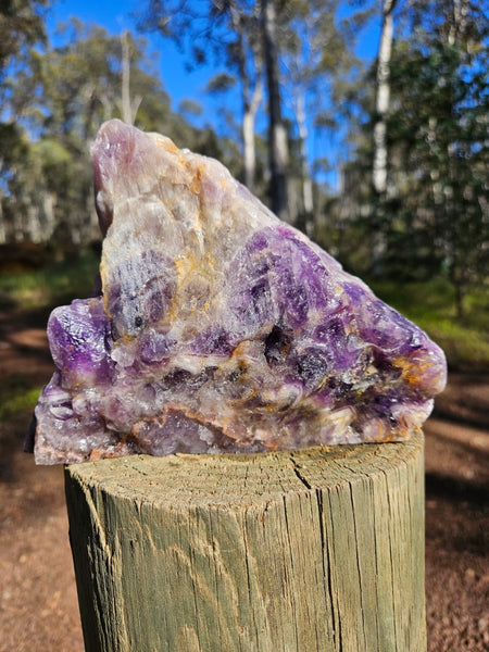 Polished  Amethyst. Rwanda AMP110