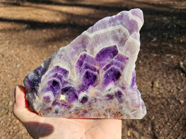 Polished  Amethyst. Rwanda AMP110