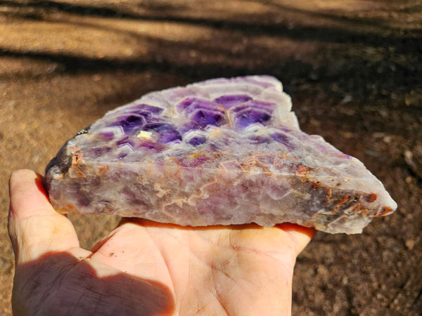 Polished  Amethyst. Rwanda AMP110