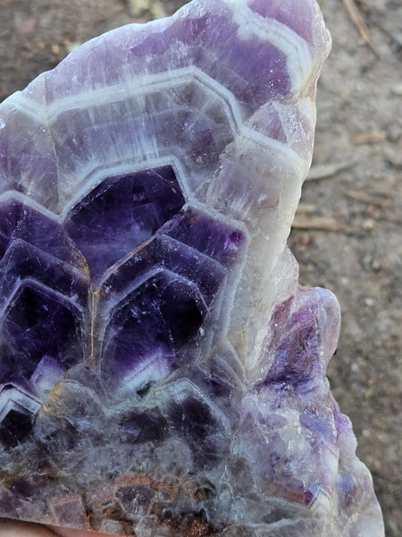 Polished  Amethyst. Rwanda AMP110