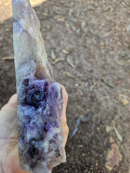 Polished  Amethyst. Rwanda AMP110