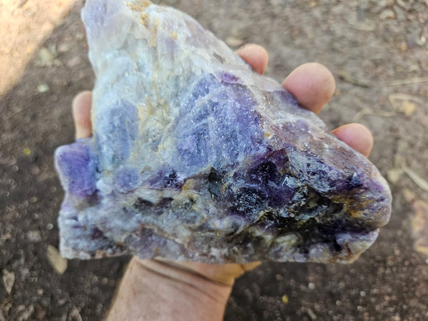 Polished  Amethyst. Rwanda AMP110