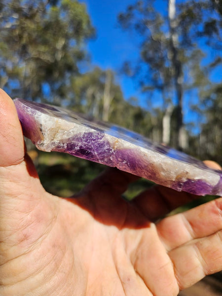 Polished  Amethyst slab. Rwanda AMP109