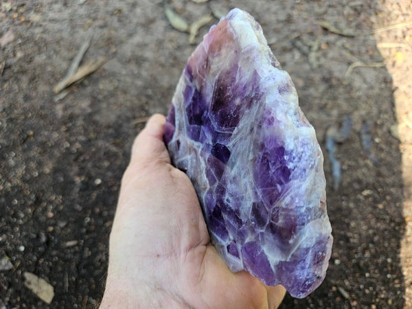 Polished  Amethyst slab. Rwanda AMP109