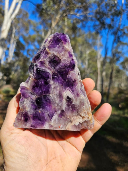 Polished  Amethyst. Rwanda AMP111