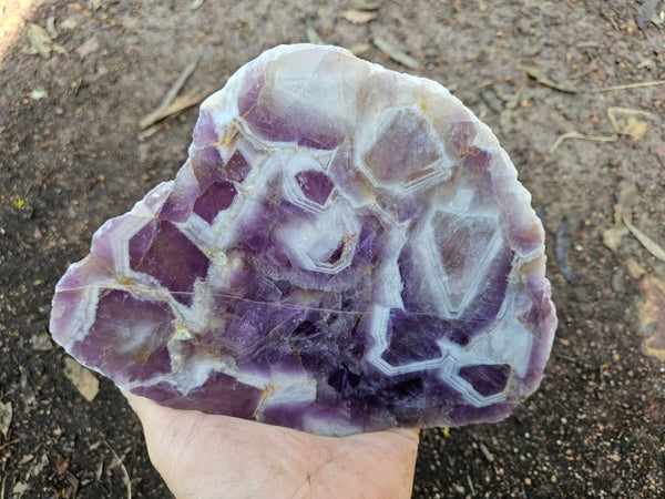 Polished  Amethyst slab. Rwanda AMP108