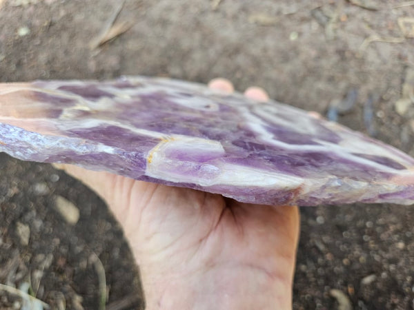 Polished  Amethyst slab. Rwanda AMP108