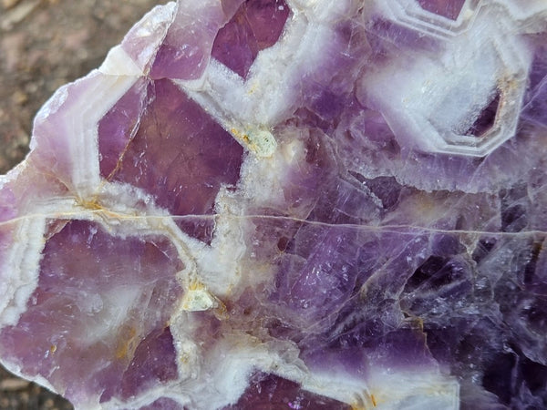 Polished  Amethyst slab. Rwanda AMP108