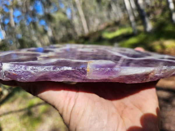 Polished  Amethyst slab. Rwanda AMP108