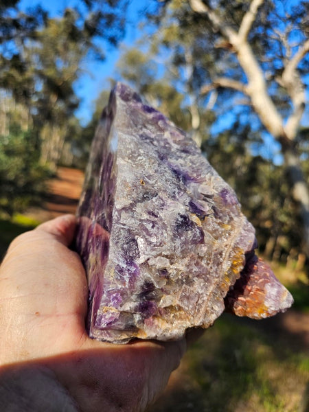 Polished  Amethyst. Rwanda AMP114