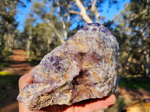 Polished  Amethyst. Rwanda AMP114