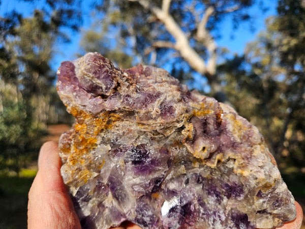 Polished  Amethyst. Rwanda AMP114