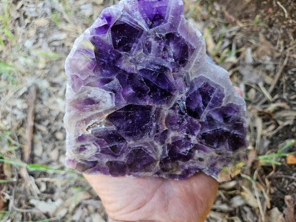 Polished  Amethyst. Rwanda AMP114