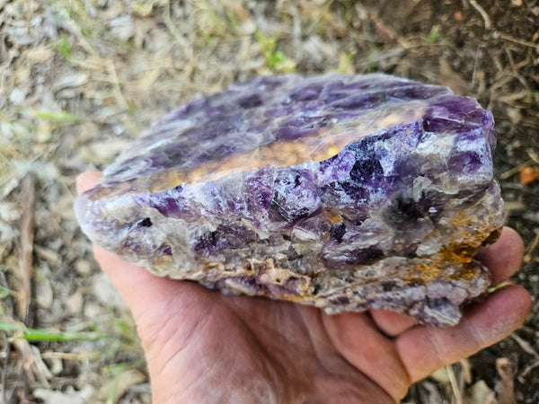 Polished  Amethyst. Rwanda AMP114