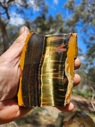 Polished Tiger Eye TE417