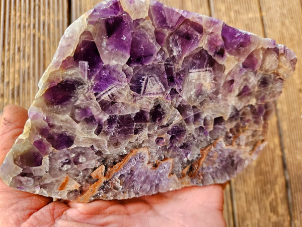 Polished  Amethyst slab. Rwanda AMP116