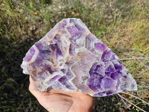 Polished  Amethyst slab. Rwanda AMP117