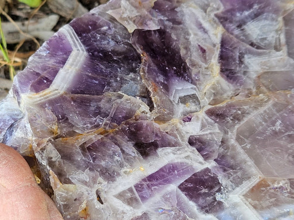 Polished  Amethyst slab. Rwanda AMP117