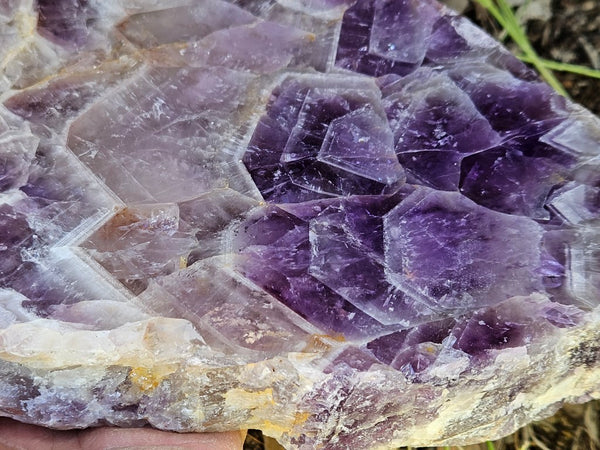 Polished  Amethyst slab. Rwanda AMP117