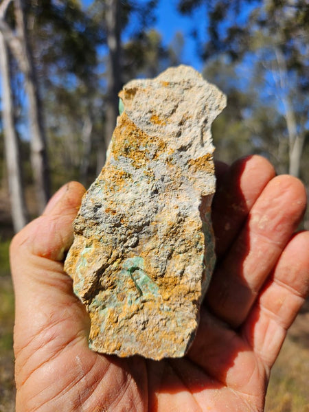 Variscite rough. VR565