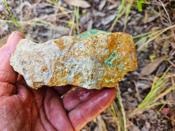 Variscite rough. VR565