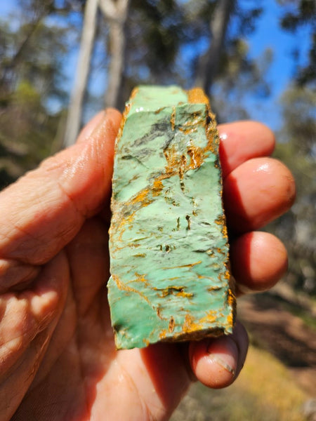 Variscite rough. VR570