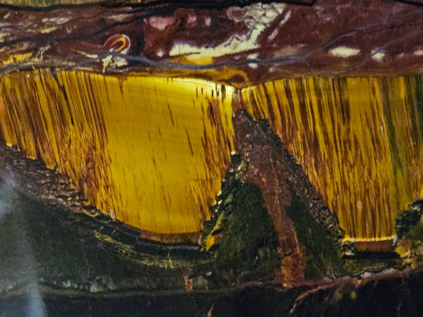 Polished Tiger Eye slab TE428