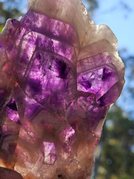 Polished  Amethyst slab. Rwanda AMP118