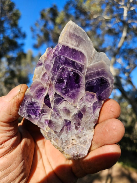 Polished  Amethyst slab. Rwanda AMP118