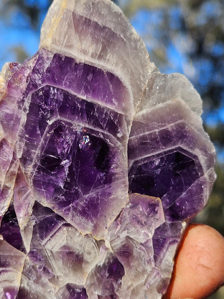 Polished  Amethyst slab. Rwanda AMP118