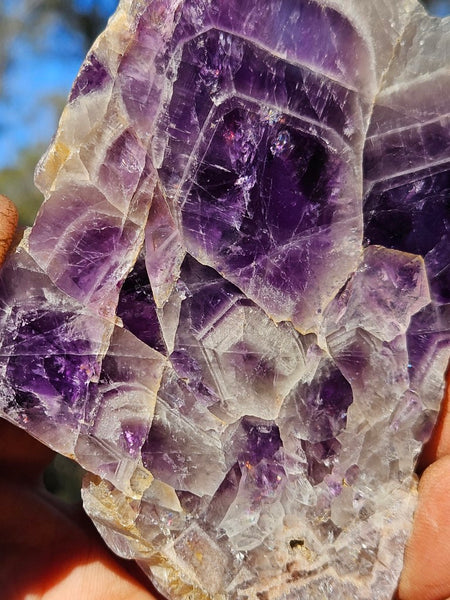 Polished  Amethyst slab. Rwanda AMP118