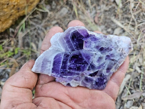 Polished  Amethyst slab. Rwanda AMP118