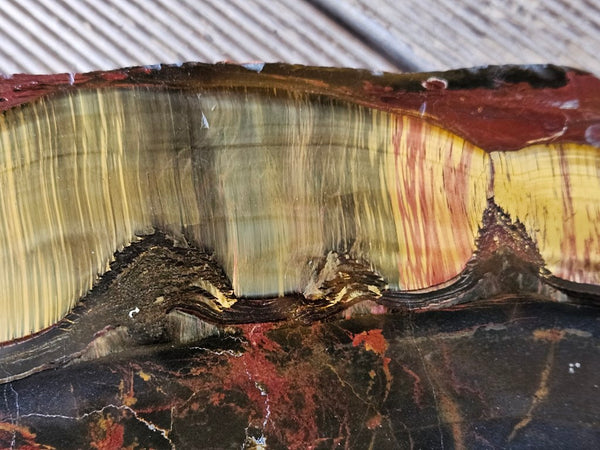 Polished Tiger Eye slab TE431