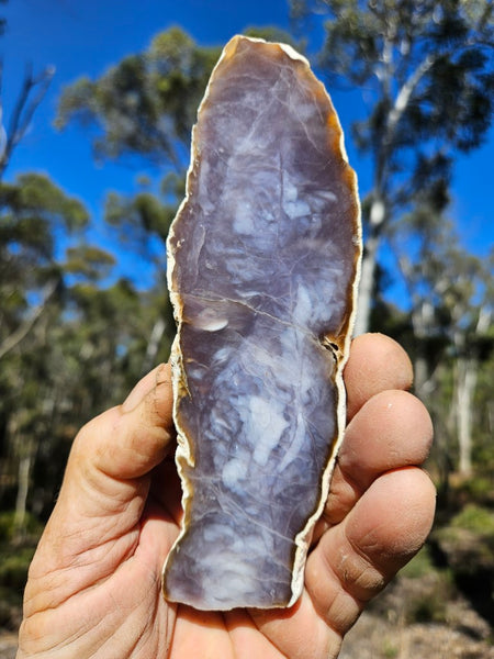 Purple Chalcedony.