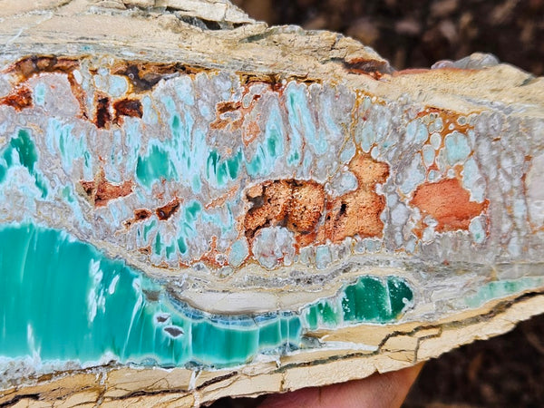 Variscite Polished Slab.  VP 284