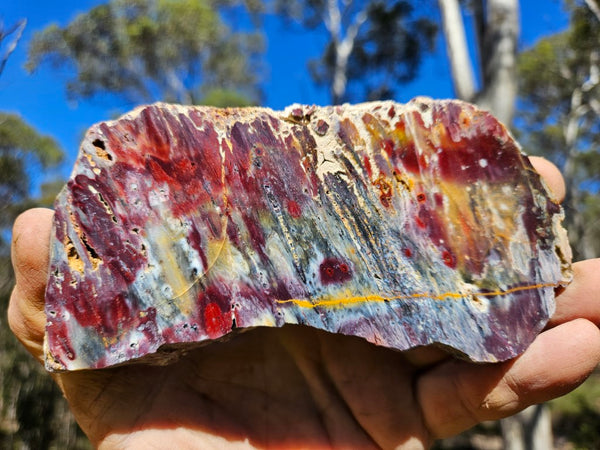 Polished Killaloe Opal slab KO105