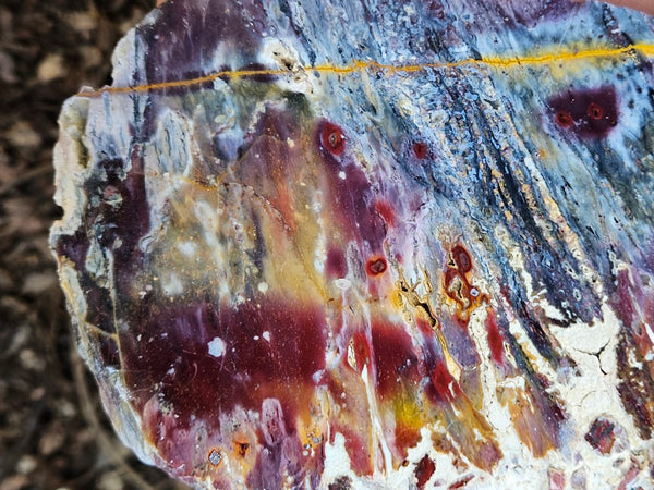 Polished Killaloe Opal slab KO105