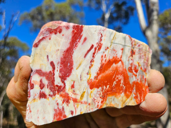 Polished Killaloe Opal slab KO106