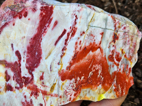 Polished Killaloe Opal slab KO106