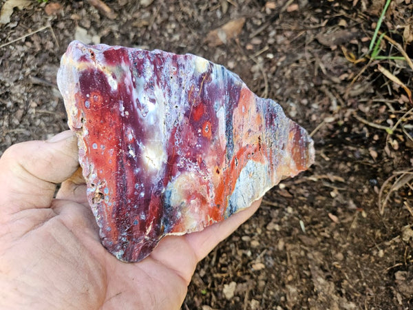 Polished Killaloe Opal slab KO107