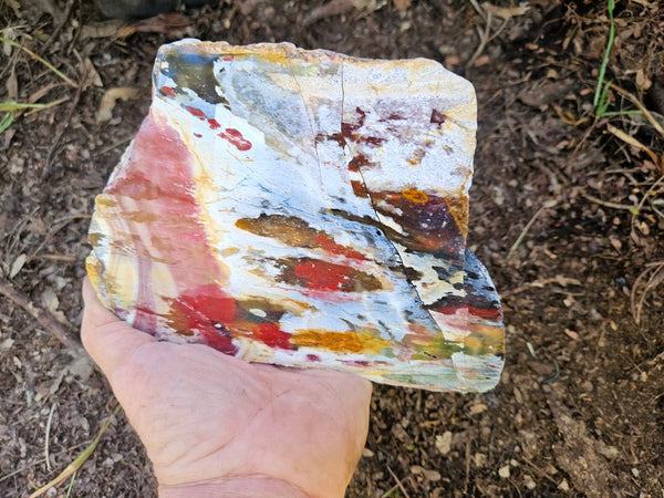 Polished Killaloe Opal slab KO108