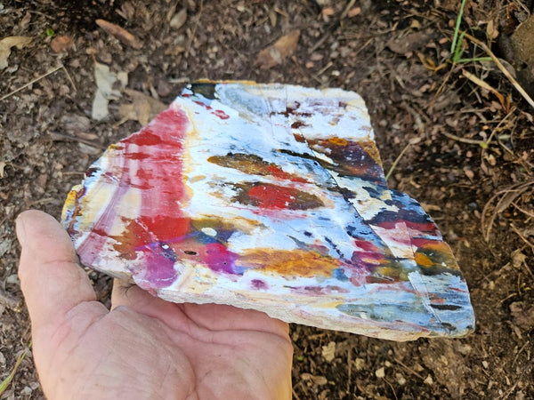 Polished Killaloe Opal slab KO108