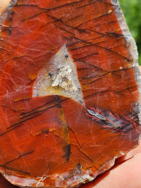 Polished Pilbara Agate pair PA270