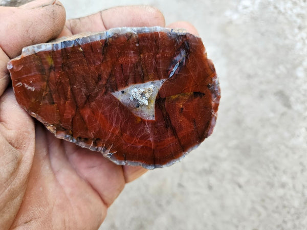 Polished Pilbara Agate pair PA270