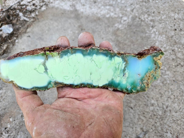 Polished Magnesite slab. MAP214