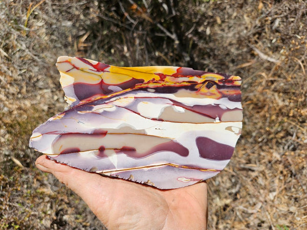 Polished  Mookaite slab MK524