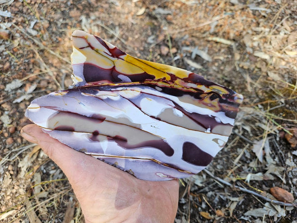 Polished  Mookaite slab MK524