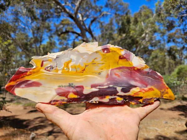 Polished  Mookaite slab MK525